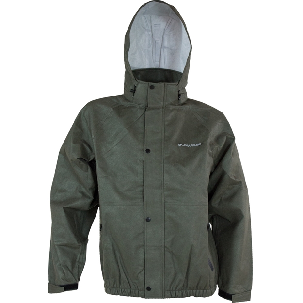 Picture of Compass 360 Duratek T75hd Non-Woven Rain Jacket-Stone-Sm
