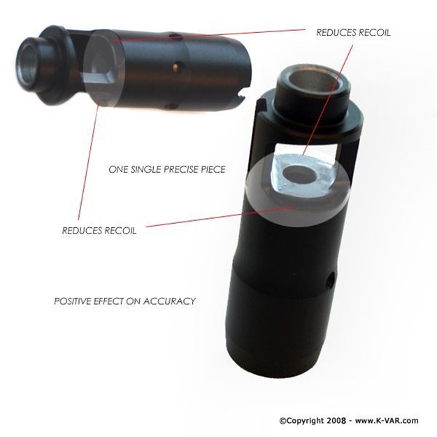 Picture of Compensator For 5.56X45 And 5.45X39 Caliber Rifles
