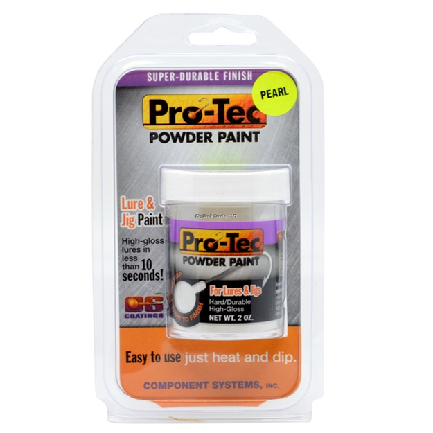 Picture of Component White Pearl Pro-Tec Powder Paint - 2 Oz. - Clam Shell