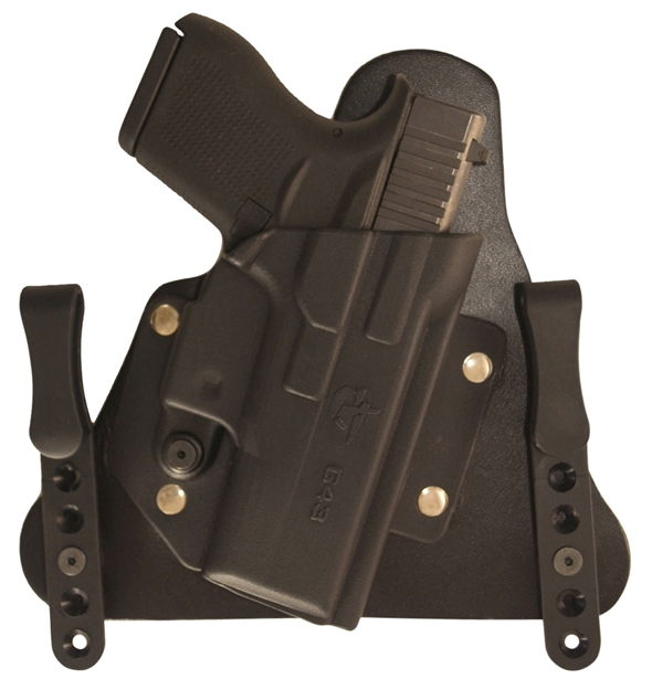 Picture of Comp-Tac  Cavalry Inside The Waistband Compatible With Glock 43 Kydex/Leather Black