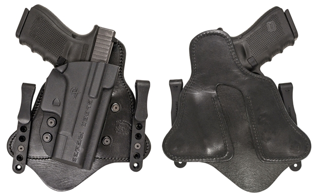 Picture of Comp-Tac  Mtac Inside The Waistband Compatible With Glock 19/23/32 Gen 1-4 Kydex/Leather Black