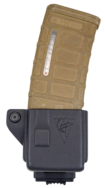 Picture of Comp-Tac C56400000lbkn AR Mag Pouch Single Black Kydex Plm Belts 1.50" - 2.25" Wide Compatible W/ 5.56X45mm Nato Compatible W/ 223 Rem Right Hand 739189111756
