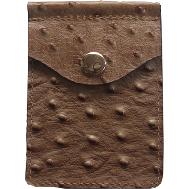 Picture of Concealed Carrie Carrie Compac Wallet Ostrich Print