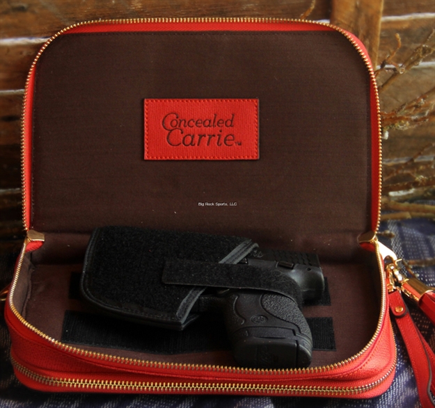 Picture of Concealed Carrie Concealed Carry Organizer With Separate Ambidexterous Firearm Compartment