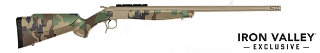 Picture of Connecticut Valley Arms Scout TD 35Whelen 25"Fde Woodlnd Camo Ivs Excl CR4836S