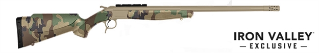 Picture of Connecticut Valley Arms Scout TD 450Bm 25" Fde Woodland Camo Ivs Exclu CR4838S