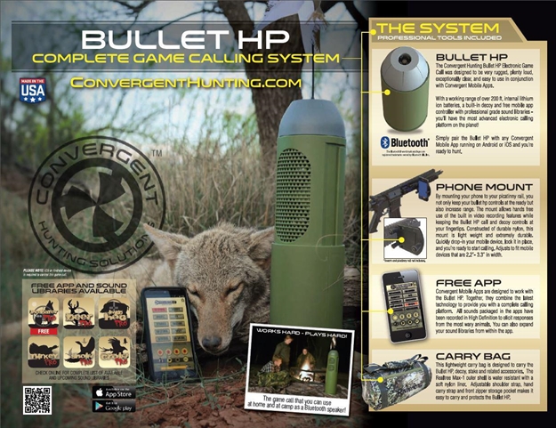 Picture of Convergent Hp4000kit Bullet HP Game Calling Kit