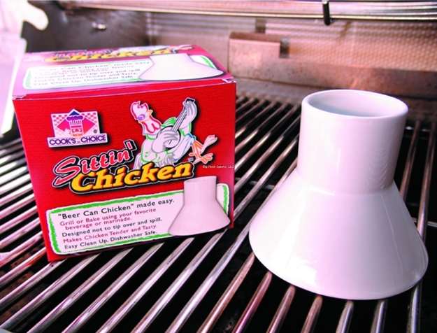 Picture of Cooks Choice Sittin Chicken Premium Beer Can Chicken