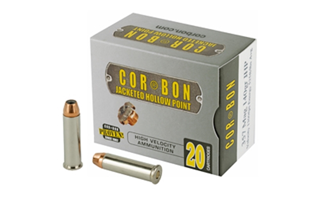 Picture of Corbon 357 Mag 140Gr Jhp 20Rd 25Bx/Cs SD357140
