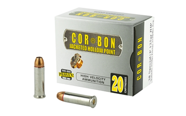 Picture of Corbon 38 Special+P 125Gr Jhp 20Rd 25Bx/Cs 757750357105 -