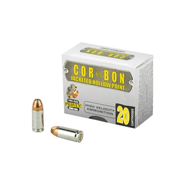 Picture of Corbon 9Mm Luger +P 115Gr Jhp 20Rd 25Bx/Cs SD09115/20