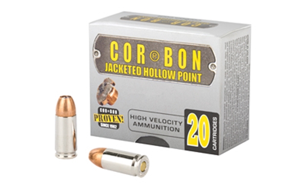 Picture of Corbon 9Mm Luger +P 125Gr Jhp 20Rd 25Bx/Cs SD09125/20