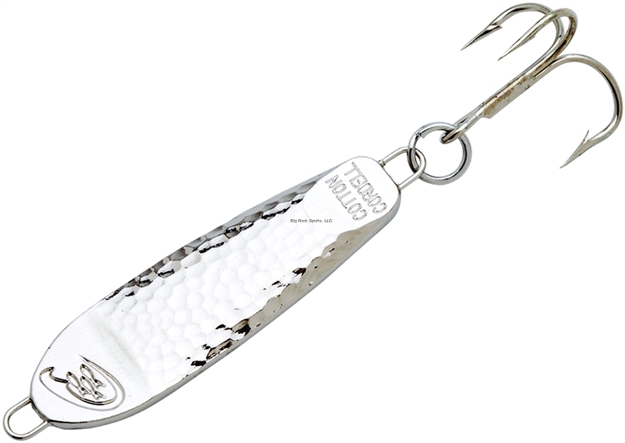 Picture of Cotton Cordell CC Spoon, 2 1/8", 1/2 Oz, Silver,2/Pack K7012