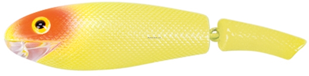 Picture of Cotton Cordell Jointed Wally Diver Crankbait, 2 3/4", 1/4 Oz, Chartreuse/Red Eye, Floating