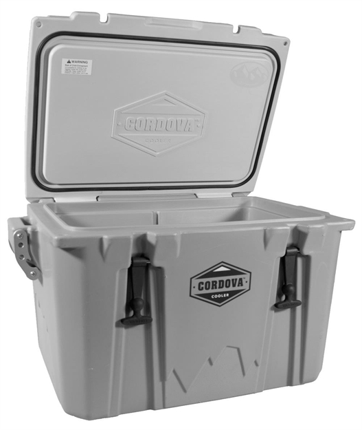 Picture of Cordova Coolers Ccmg45qt 50 Medium  45 Quart 28.25" X 18" X 16.75" Polymer Gray 42 Cans