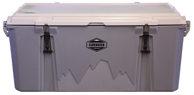 Picture of Cordova Coolers Ccxlg126qt 125 XL  126 Quarts 46" X 19.63" X 19.75" Gray Polymer 125 Cans