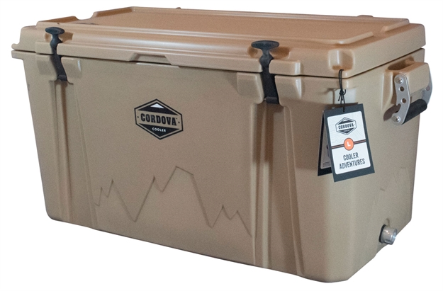 Picture of Cordova Coolers Cclsg100 100 Large  86 Quarts 38" X 17.75" X 18.75" Sandstone Polymer