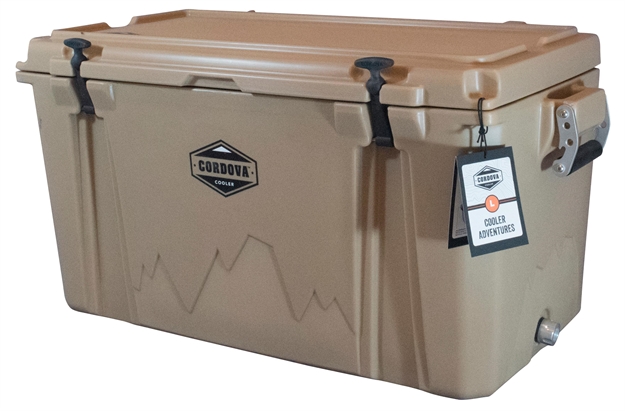 Picture of Cordova Coolers Cclt86qt 100 Large  86 Quarts 38" X 17.75" X 18.75" Sand Polymer 85 Cans