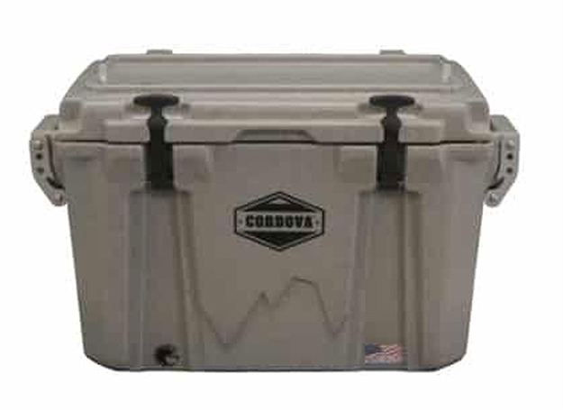 Picture of Cordova Coolers Ccssg35 35 Small  28 Quart 26.25" X 14.25" X 16" Polymer Sandstone Granite
