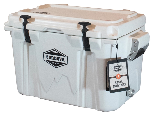Picture of Cordova Coolers Ccsw28qt 35 Small  28 Quart 26.25" X 14.25" X 16" Polymer White 28 Cans