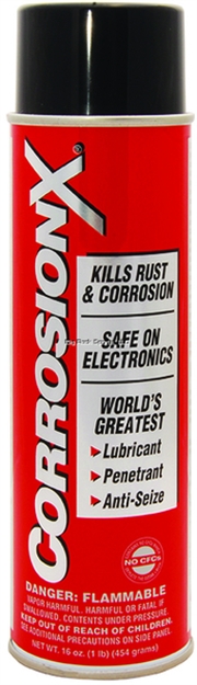 Picture of  Corrosion Technologies 90102 Corrosionx  Cleans, Lubricates, Prevents Rust & Corrosion 16 OZ Aerosol 761866901022