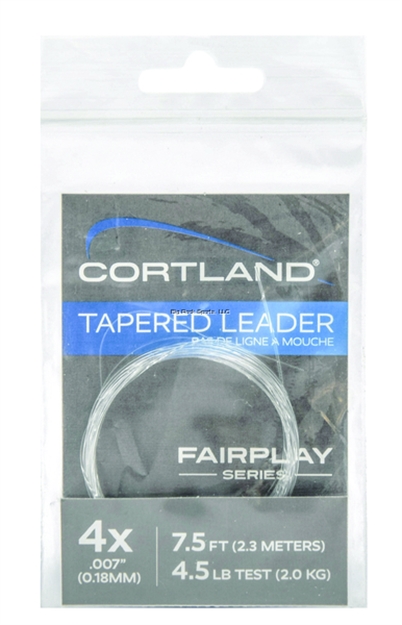 Picture of Cortland Fairplay Leaders Clear  7.5 FT 5X-4.5 LB