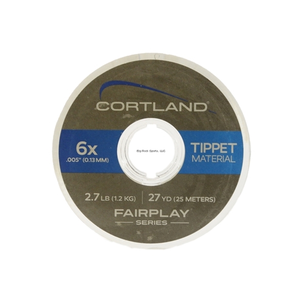 Picture of Cortland Fairplay Nylon Tippet, Clear 27 Yd, 2X-9 LB