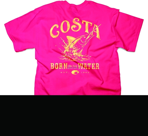 Picture of Costa Baja Short Sleeve T-Shirt, Hot Pink, X-Large