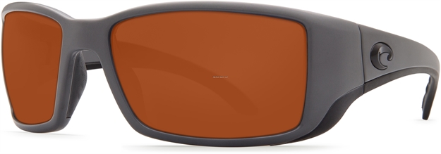 Picture of Costa Blackfin Sunglasses, Copper 580P Lens, Matte Gray Nylon Frame