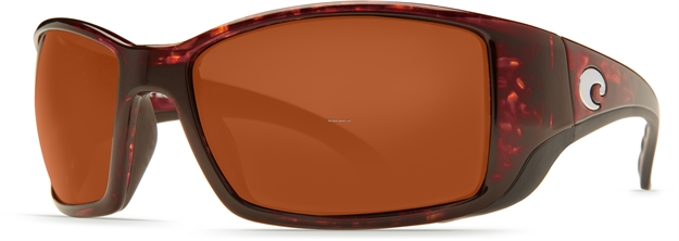 Picture of Costa Blackfin Sunglasses, Copper 580P Lens, Tortoise Nylon Frame