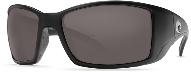 Picture of Costa Blackfin Sunglasses, Gray 580P Lens, Matte Black Nylon Frame