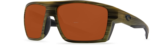Picture of Costa Bloke Sunglasses, Copper 580P Lens, Matte Verde Teak + Black Bio Resin Frame