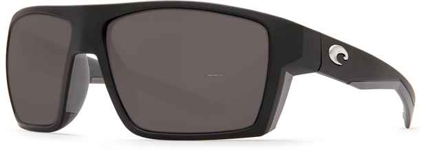 Picture of Costa Bloke Sunglasses, Gray 580P Lens, Matte Black + Matte Gray Bio Resin Frame