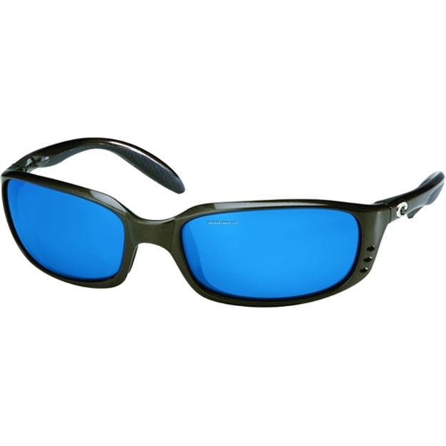 Picture of Costa Brine Sunglasses, Blue Mirror Glass Lens, Gunmetal Nylon Frame