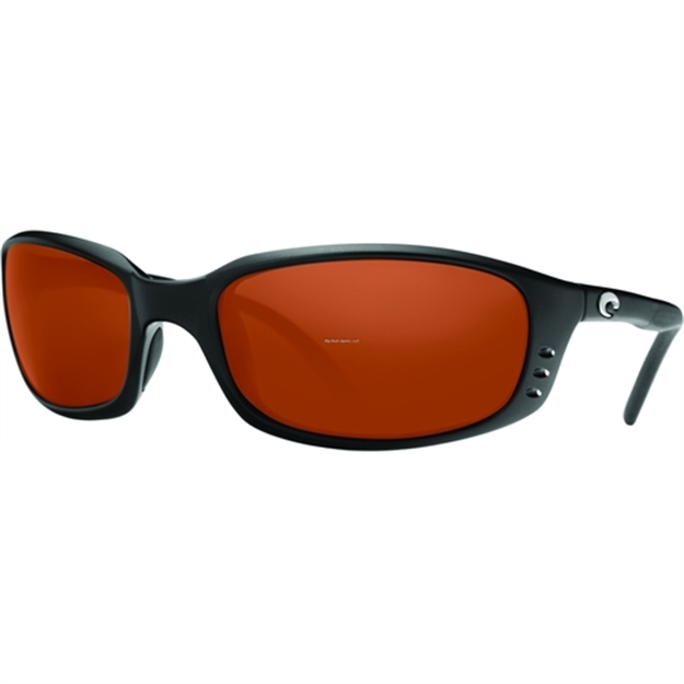 Picture of Costa Brine Sunglasses, Copper 580P Lens, Matte Black Nylon Frame
