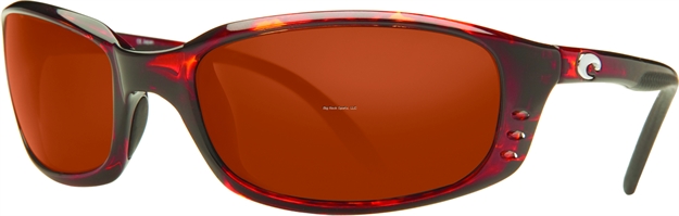 Picture of Costa Brine Sunglasses, Copper 580P Lens, Tortoise Nylon Frame