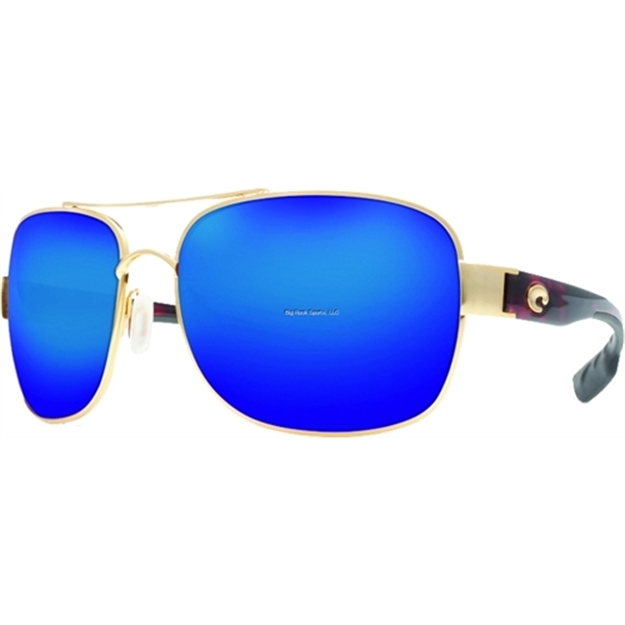 Picture of Costa C-Mates Cocos Reader Glasses, 580P Blue Mirror, Palladium Monel Frame, Rect, Full Rim, Large Fit Cc21obmp2.00