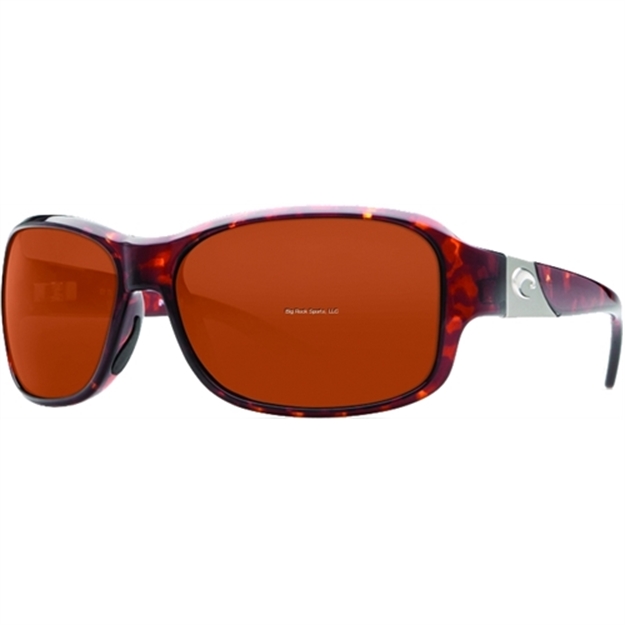 Picture of Costa C-Mates Inlet Reader Glasses, 580P Copper, Tortoise Nylon Frame, Rect, Full Rim, Women's, Medium Fit It10ocp2.50