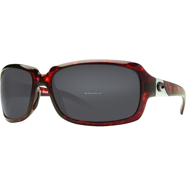 Picture of Costa C-Mates Isabela Reader Glasses, 580P Gray Lens, Tortoise Nylon Frame, Rect, Full Rim, Women's, Large Fit Ib10ogp2.00