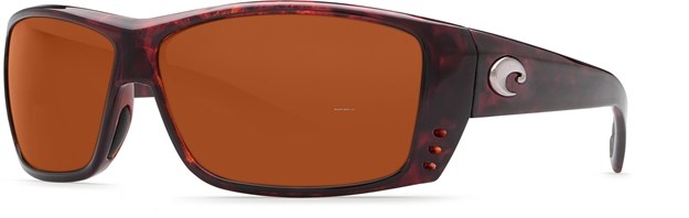 Picture of Costa Cat Cay Sunglasses, Copper 580P Lens, Tortoise Nylon Frame