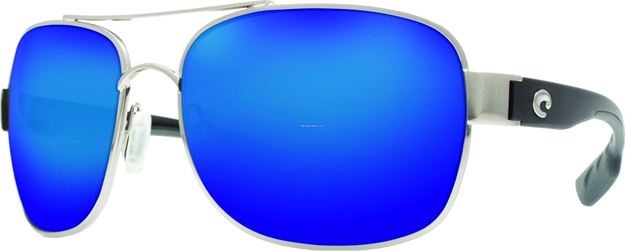 Picture of Costa Cocos Sunglasses, Blue Mirror 580P Lens, Palladium Monel Frame