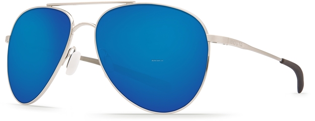 Picture of Costa Cook Sunglasses, Blue Mirror 580P Lens, Brushed Palladium Titanium Frame