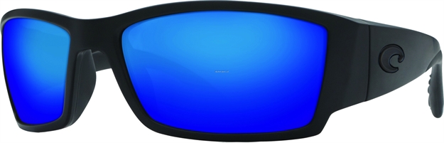 Picture of Costa Corbina Sunglasses, Blue Mirror 580P Lens, Blackout Nylon Frame