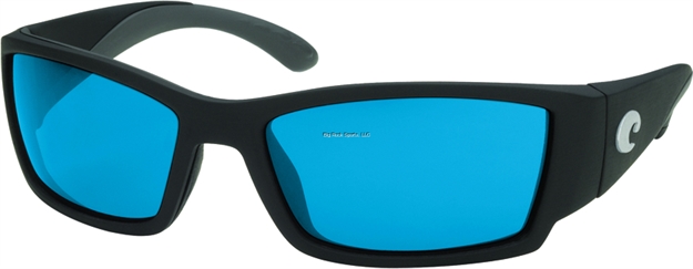 Picture of Costa Corbina Sunglasses, Blue Mirror Glass Lens, Black Nylon Frame