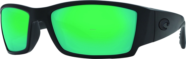 Picture of Costa Corbina Sunglasses, Green Mirror 580P Lens, Blackout Nylon Frame