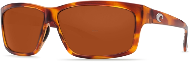 Picture of Costa Cut Sunglasses, Copper 580P Lens, Honey Tortoise Nylon Frame
