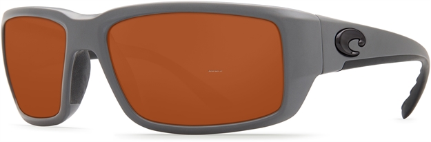 Picture of Costa Fantail Sunglasses, Copper 580P Lens, Matte Gray Nylon Frame