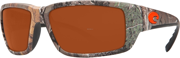 Picture of Costa Fantail Sunglasses, Copper 580P Lens, Realtree Xtra Camo Nylon Frame