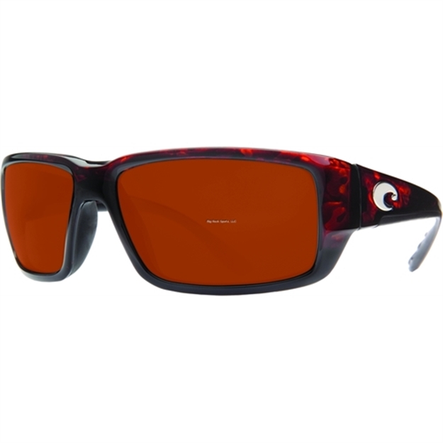 Picture of Costa Fantail Sunglasses, Copper 580P Lens, Tortoise Nylon Frame