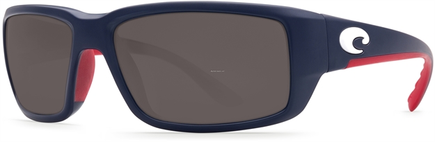 Picture of Costa Fantail Sunglasses, Gray 580P Lens, Usa Blue Nylon Frame